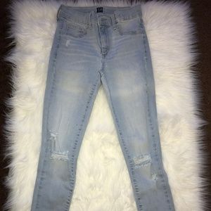 GAP Ripped Denim Jeans